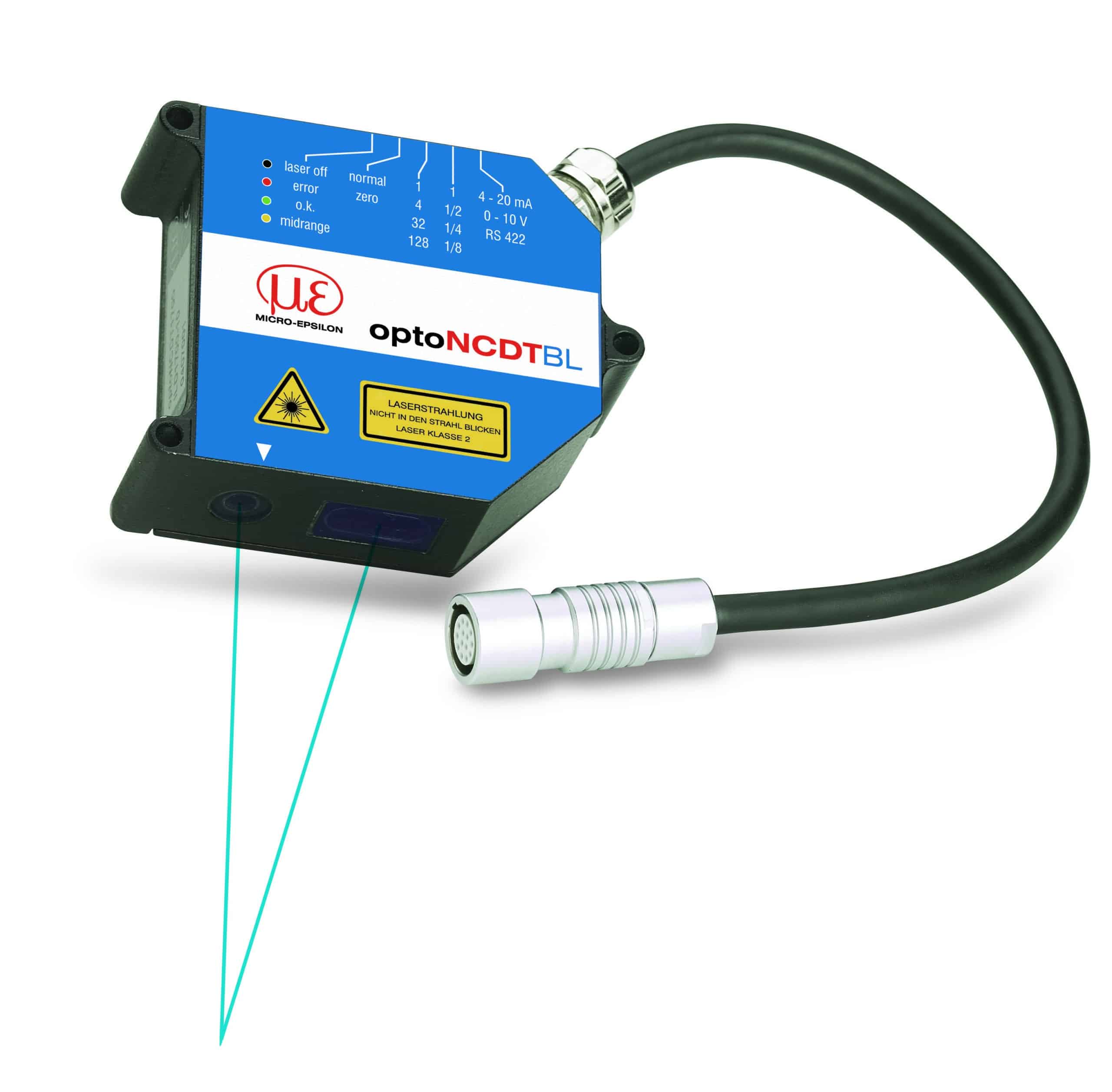 optoNCDT1700BL Entry level blue laser triangulation sensor Bestech