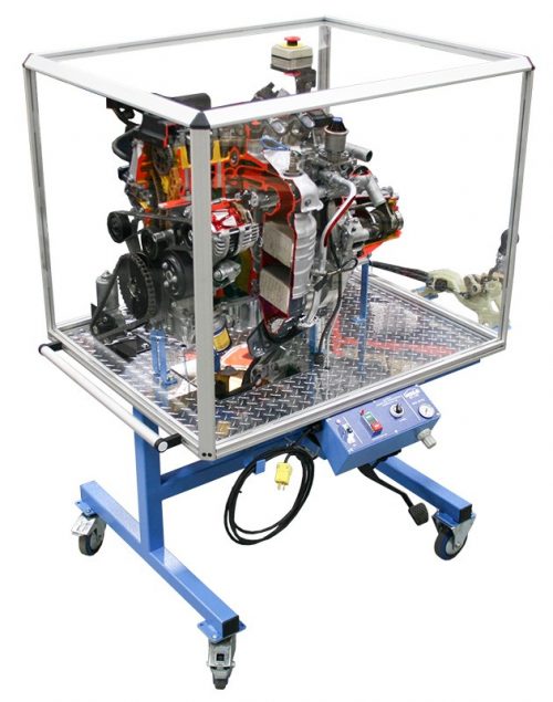 EC-140 – Cutaway engine and transmission