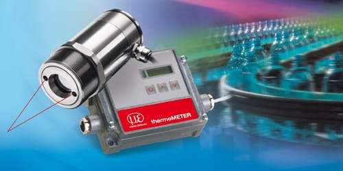 thermoMETER CTLaserFast | Innovative infrared sensor with laser spot marking for high speed measurements