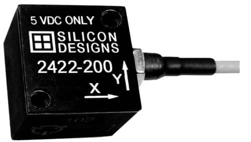 SDI 2422H | Specialty Low Voltage +5 V DC MEMS Variable Capacitive Accelerometer
