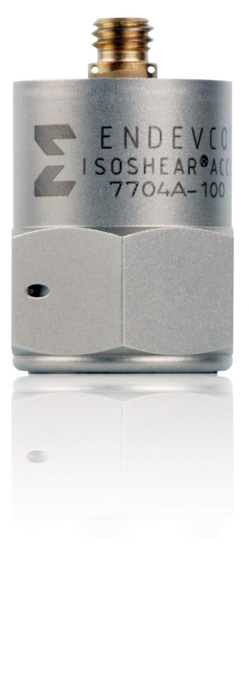Endevco 7704A | Isoshear piezoelectric accelerometer for general vibration measurement