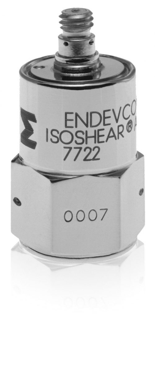 Endevvo 7722/7724 | Piezoelectric accelerometer for cryogenic applications