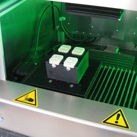 Confocal measurement of dental samples