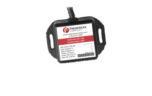 Fredericks 0729-1759-99| Dual Axis Economic RS-232 Inclinometer