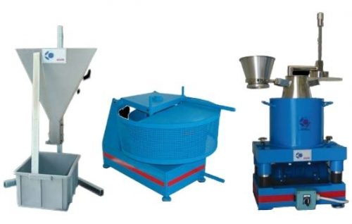 Concrete testing machines