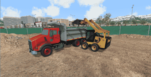 Skid Steer Loader Simulator