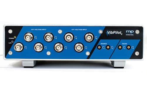 m+p VibPilot | Vibration Controller and Dynamic Signal Analyzer