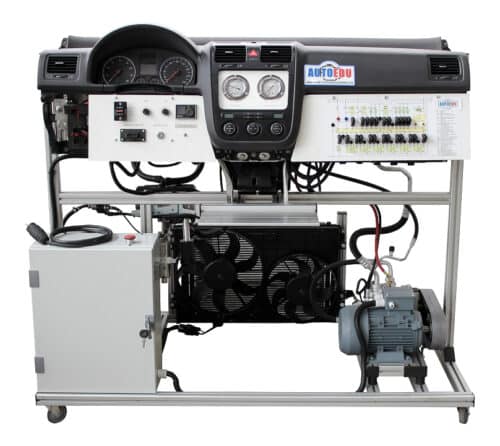 Autoedu MSC03-D | Dual-zone air conditioning and climate control trainer with auxiliary heater
