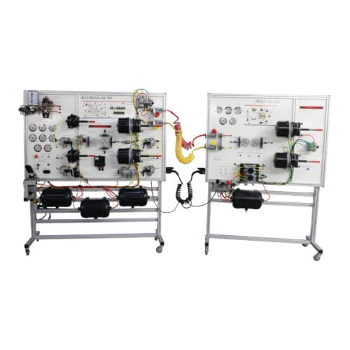 Autoedu MSSPPS01-EBS | Truck airbrakes educational trainer with EBS system